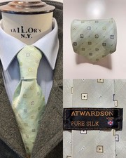 ATWARDSON VINTAGE SILK TIE TIE