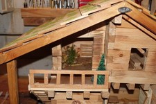 Weihnachtsgrippe / Bauernhaus Eigenbau Massiv