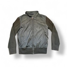 Prada Nylon Zip Cardigan Olive