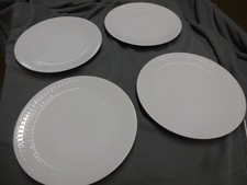 Hutschenreuther Apart weiß 4 Kuchenteller ca 19,5 cm gebraucht