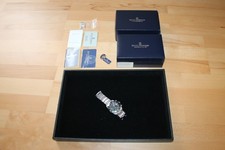 HAU Stahl, Revue Thommen Chronograph GMT  full set,   selten getragen