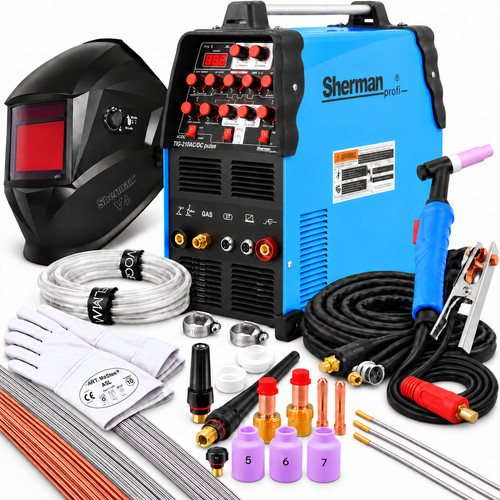 Sherman tig 210p - tig, ac/dc