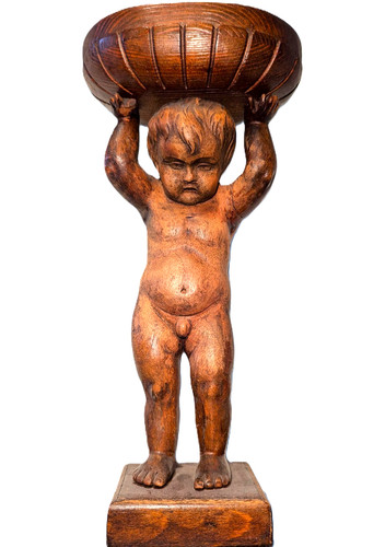 Barock putto atlant - barock, 17jh