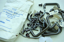 VEB Möbelwerke Wittenberg - diverse Möbelbeschläge dunkelbraun  Schrankgriffe