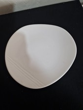 Kuchenteller 25 cm steelite International England  Frühstücksteller Rechteckig 