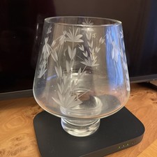 Vase aus geätztem