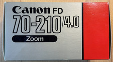Canon Zoom Lens FD 70-210 /4.0 Kamera  Objektiv Fotoapparat Vintage OVP !