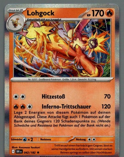 Pokemon lohgock 042 - 042/182, ewige