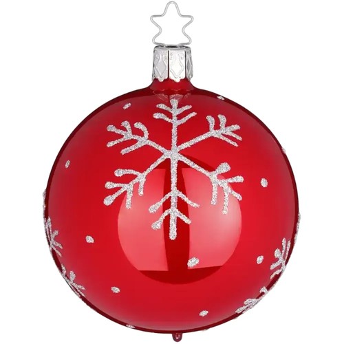 Christbaumkugel schneezauber - christbaumkugel,
