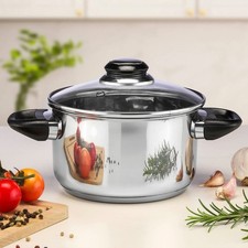 Edelstahl Fleischtopf Kochtopf