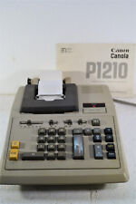 Canon Canola P1210 Tischrechner druckend Vintage Rarität