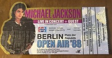 TICKET MICHAEL JACKSON BERLIN