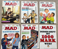 6 MAD Magazin Hefte Nr.  133, 134, 140, 141, 145, 149 - GUT!!