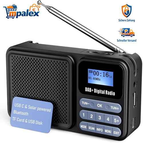 Dab plus radio - radio, bluetooth