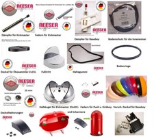 Wesco Ersatzteil Fußtritt Deckel Federn Bodenringe Dämpfer uvm.
