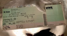 Depeche mode ticket - depeche, 'exciter