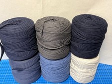 6x Stoffgarn/T-Shirt Garn,Textilgarn Spaghetti Bändchengarn 3,6Kg LAGERRÄUMUNG