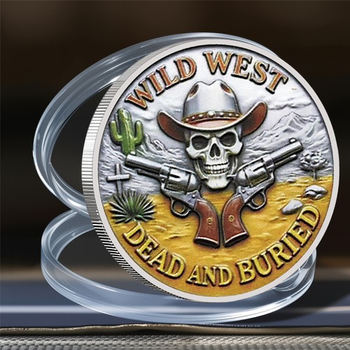 Wild west totenkopf revolver - wild,