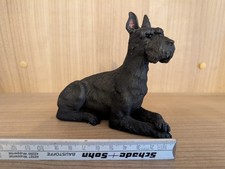 Hund Figur Deko liegend