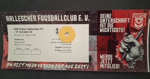 Ticket pokal 8 26 - ticket, 24.8.26