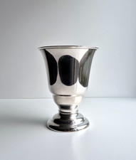 große 830 Silber Vase /