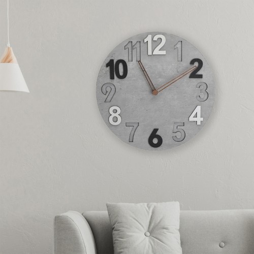 Modern quiet wall - quiet, clock