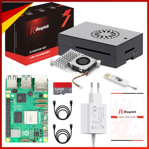 Starter kit raspberry 8gb - starter,