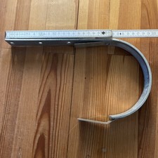 10x Rinnenhaken 6-teilig, 333er, NW 33, verzinkt (Rinnenhalter, Rinneneisen)