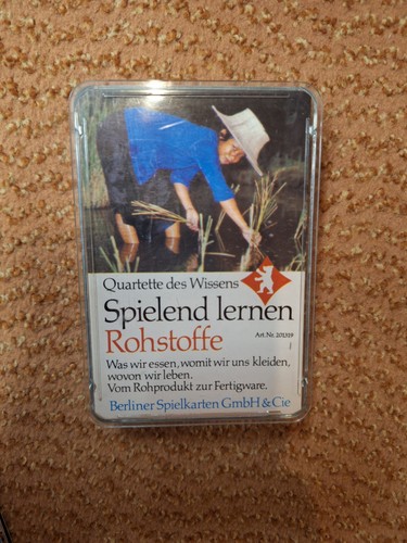 Kartenspiel quartett - kartenspiel,