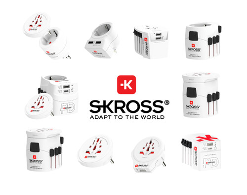 Skross world reiseadapter - world,