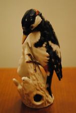 Goebel Hummel Porzellan Specht am Baum, Vogel, 1967 alt