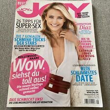 Joy Zeitschrift Zeitung Magazin Frauenzeitschrift September 2014 - Cameron Diaz