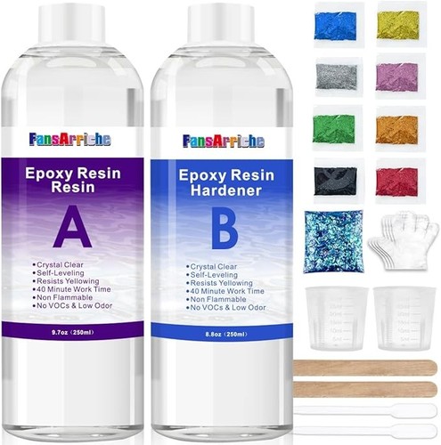 Fansarriche epoxidharz 500ml - epoxidharz,