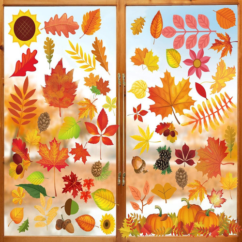 Fensterbilder herbst 324 pcs - herbst,,