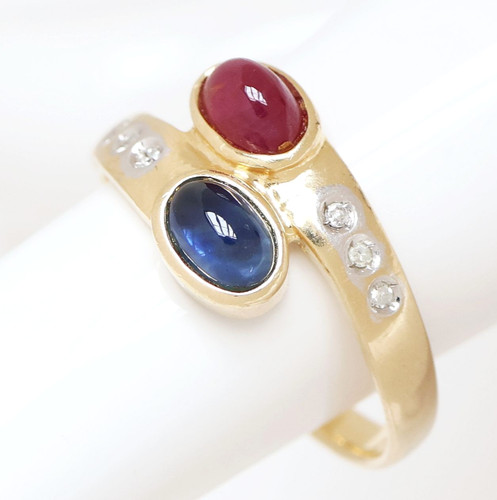 Aparter damenring karat 585 - aparter, 14