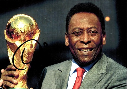 Pele original handsigniertes - pele,