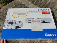 Enders 2-flammiger Campingkocher Dalgety 2 Herdplatte Gas Kochplatte doppelt