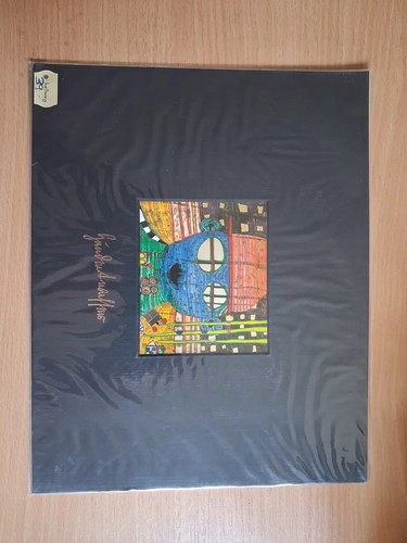 Hundertwasser kunstdruck the - hundertwasser,
