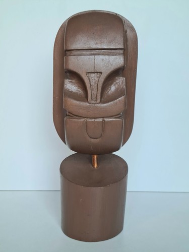 Sculpture kopf aus gemalter - sculpture,