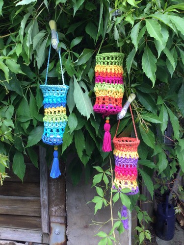 3er set garten lampions 35cm - garten,