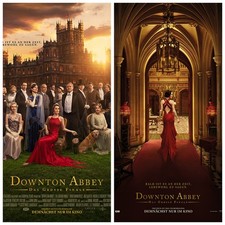 2x Downton Abbey Kinoplakat