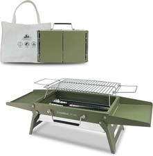 Tragbarer holzkohlegrill - tragbarer,