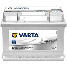 VARTA D15 Silver Dynamic  563400061 Autobatterie 63Ah 12V Batterie Starterbatte