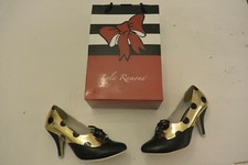 Rockabilly Lola Ramona Stiletto OVP mit Tasche Gr. 39 Polka Dots