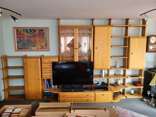 Wohnzimmer regal schrankwand - wohnzimmer, regal/schrankwand