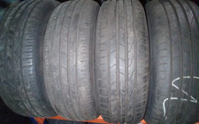4x Sommerreifen GEBRAUCHT Hankook 185/60 R15 84H mit Stahlfelgen 2150159