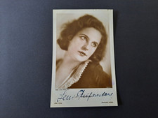 Autogrammkarte Leni