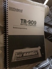 Bedienungsanleitung,Handbuch, Roland TR-909 in Deutsch 42 Seiten