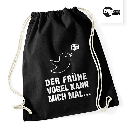 Turnbeutel mit spruch der - mit,