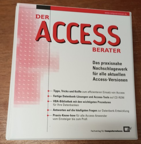 Leerordner vom access berater - leerordner, access-berater